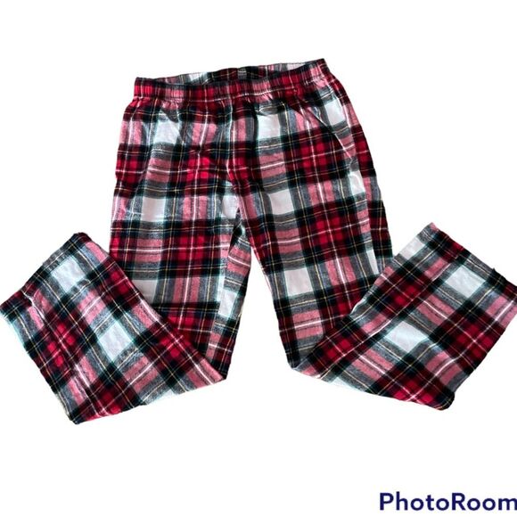 Old Navy Other - ⚡️ Plaid Red, White, Black, PJ Bottoms ~ Size S ⚡️